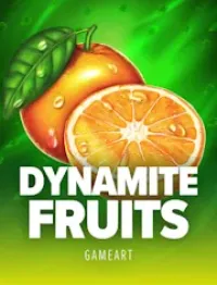 dynamite fruits game logo